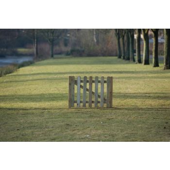 Tuinhekdeur recht 100x100cm