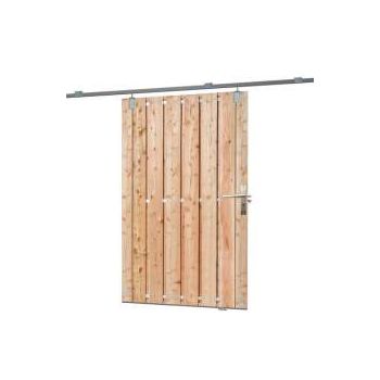 Schuifdeur lariks/douglas 195 x 130 cm