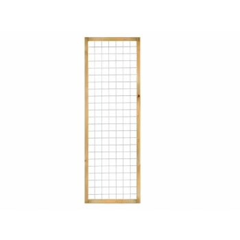 Gaaselementen met houten kader geïmpregneerd