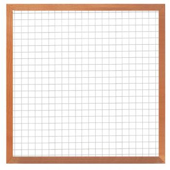 Gaaselementen met hardhouten kader