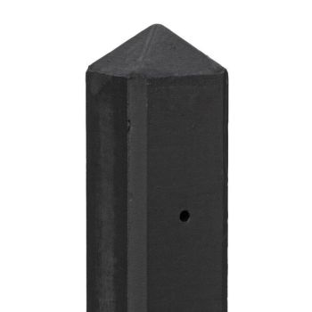 Eindpaal 8,5x8,5x190 gecoat