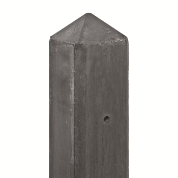 Hoekpaal 10x10x308 antraciet