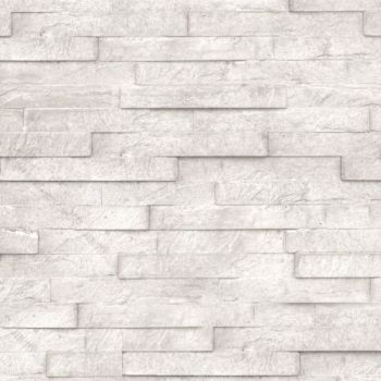 Leisteenmotiefplaten 26x4,8x184 wit/grijs