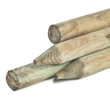 Gefreesde paal Ø10cm