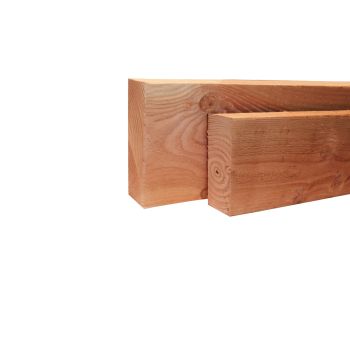 Douglas fijnbezaagde gording 7 x 20 cm