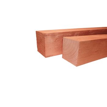 Douglas fijnbezaagde paal 15 x 15 cm