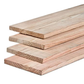 Douglas fijnbezaagde plank 2,2 x 20 cm