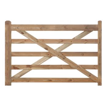 Rustieke toegangspoort