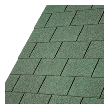 Standaard Shingels groen per pak 3m2