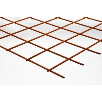 Bouwstaalmat roestig Ø8 - 150mm, 200 x 500cm