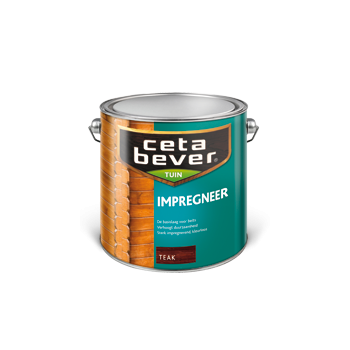 CetaBever Impregneer 2500 ml teak